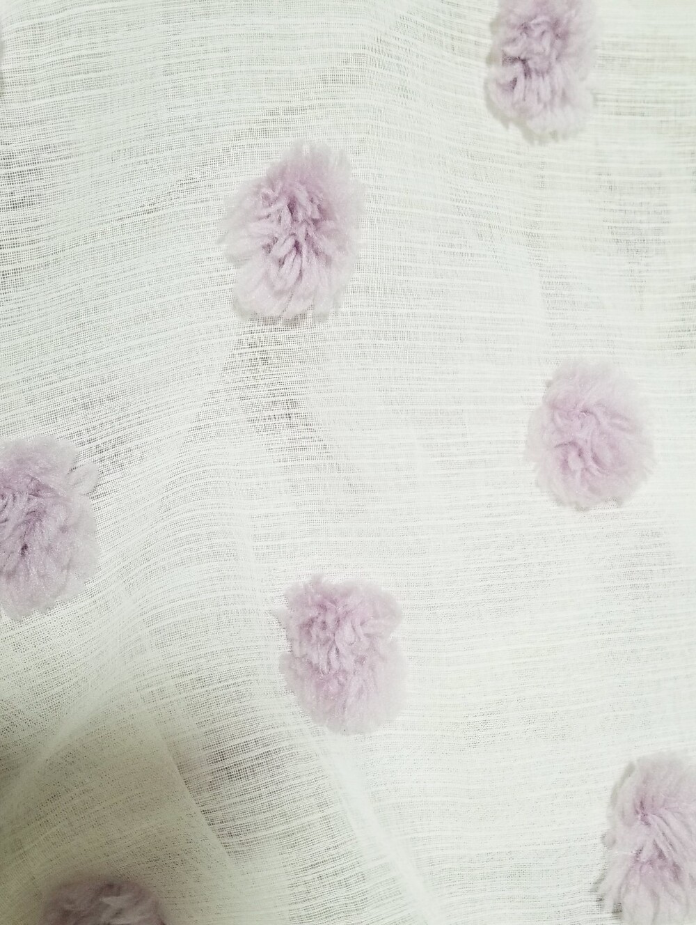 DKNY Pompom curtains